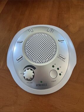 Homedics White and Silver Sound Therapy Machine